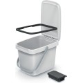 Odpadkový koš SELECT 20 l světle hnědý