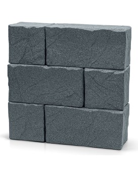 Sud na dešťovou vodu Stones Block 400 l tmavě šedý