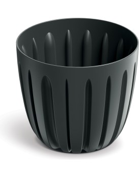 Plastový květináč WARIOS šedý
