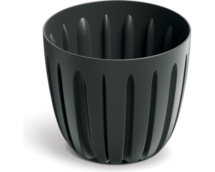 Plastový květináč WARIOS šedý