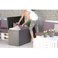 Zahradní box RATANO 114 cm - 290 L antracit