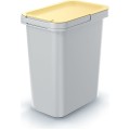 Set odpadkových košů SYSTEM 4x12 l popelavě šedý