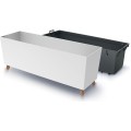 Truhlík s vkladem CORBI IV 77 cm bílý