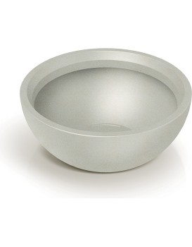 Plastový květináč MOLIOS BOWLS pískový