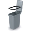 Odpadkový koš System 12 L světle šedý