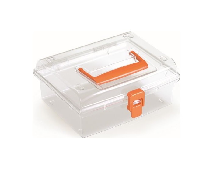 Organizér GEORG 19,5 x 17,4 x 8,5 cm oranžový