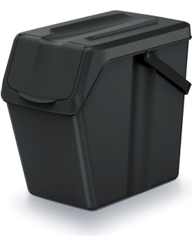 Odpadkový koš Soorti 25 L černý