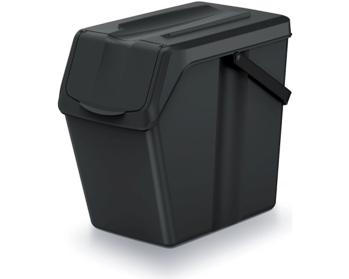 Odpadkový koš Soorti 25 L černý
