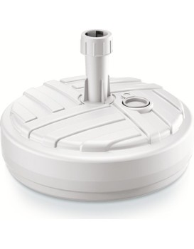 Podstavec pod slunečník kulatý UMBI II 39 cm bílý