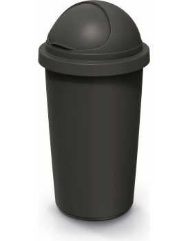 Odpadkový koš COMPACTO ROLL 30 L černý