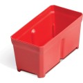 Sada 10 plastových boxů na nářadí TIGER BOX 10,5x5x5 cm červená
