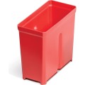 Sada 10 plastových boxů na nářadí TIGER BOX 10,5x5x9,7 cm červená