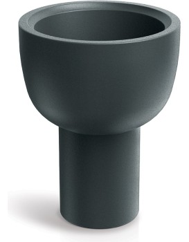 Květináč Moltas Vessel 40 cm grafitový