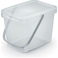 Odpadkový koš System Collec 6 L s víkem transparentní