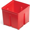 Sada 10 plastových boxů na nářadí TIGER BOX 10,5x10,5x9,7 cm červená