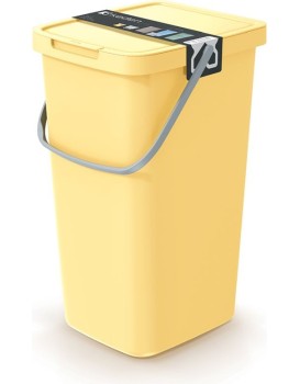 Odpadkový koš SELECT 25 l světle žlutý