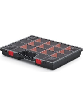 Organizér ZERGO 49 x 39 x 6,5 cm černo-červený