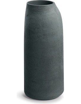 Plastový květináč EPOCCOS HIGHOS 46 cm grafitově šedý
