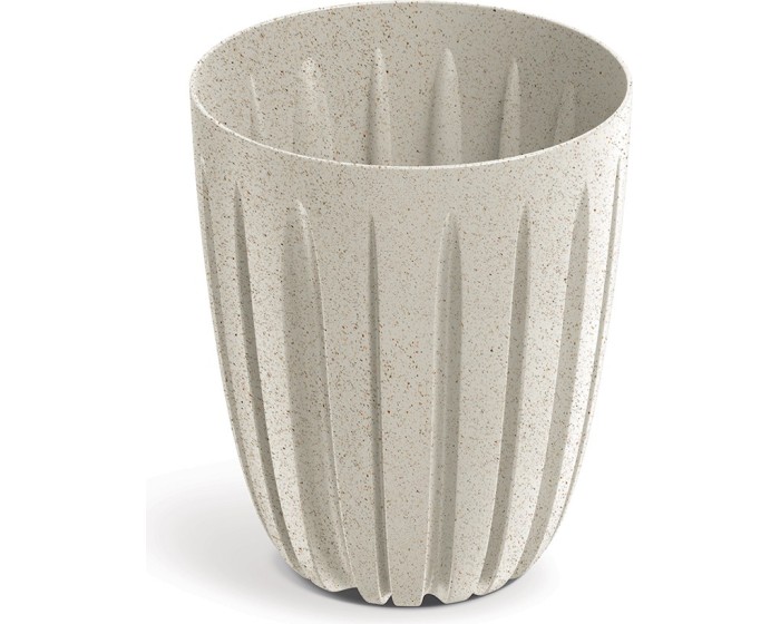 Květináč Warios Eco Wood bílý