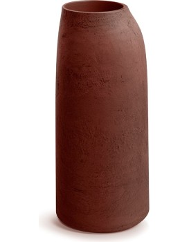 Plastový květináč EPOCCOS HIGHOS 46 cm červenohnědý