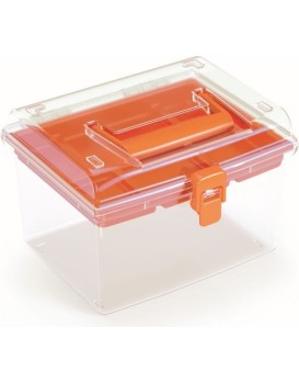 Organizér GEORG 19,5 x 17,4 x 13,5 cm oranžový