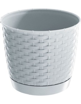 Květináč Ratolla Round bílý