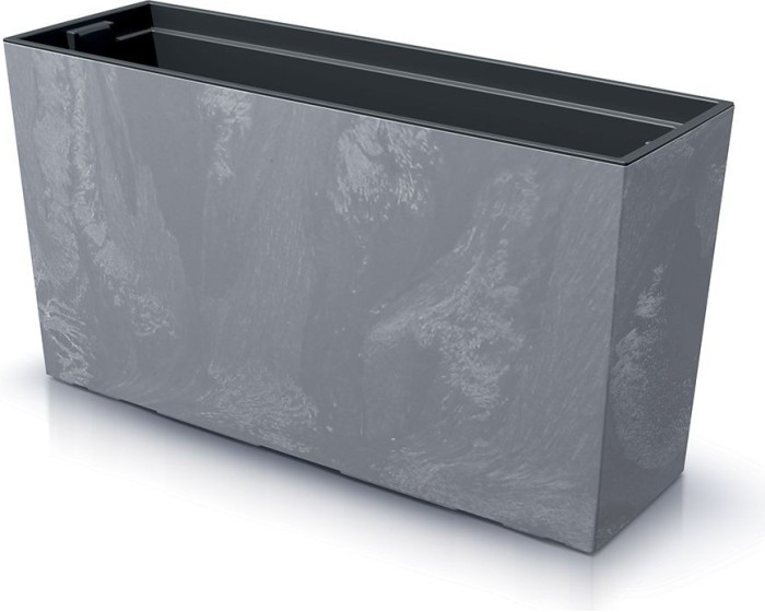 Truhlík s vkladem CORBI II 77 cm tmavě šedý