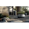 Plastový květináč Ulpo Bowl 48x22 cm pískový