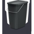 Odpadkový koš COMPACTO FLAS 12 L černý