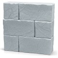 Sud na dešťovou vodu Stones Block 400 l světle šedý