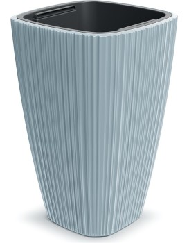 Plastový květináč OROS světle šedý