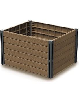 Sada 2 ks vyvýšených záhonů Bas Planty 75,6 cm hnědá