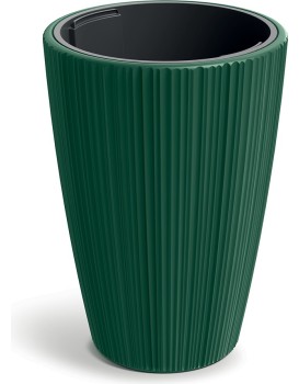 Květináč Oros tmavě zelený