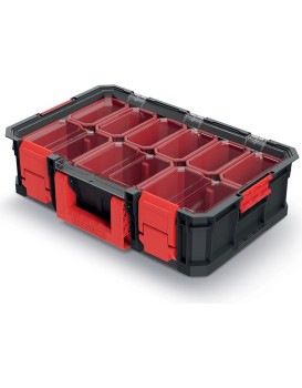 Organizér MODIXX 51,7 x 33,1 x 13,4 cm černo-červený