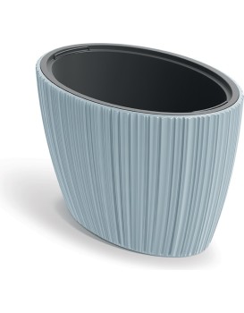 Plastový květináč OROS 59,5 cm šedý
