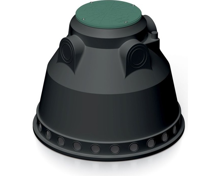Podzemní nádrž UNROUND 500 l černá