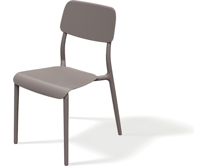 Zahradní židle Rimos 47,5 cm zemitě hnědá