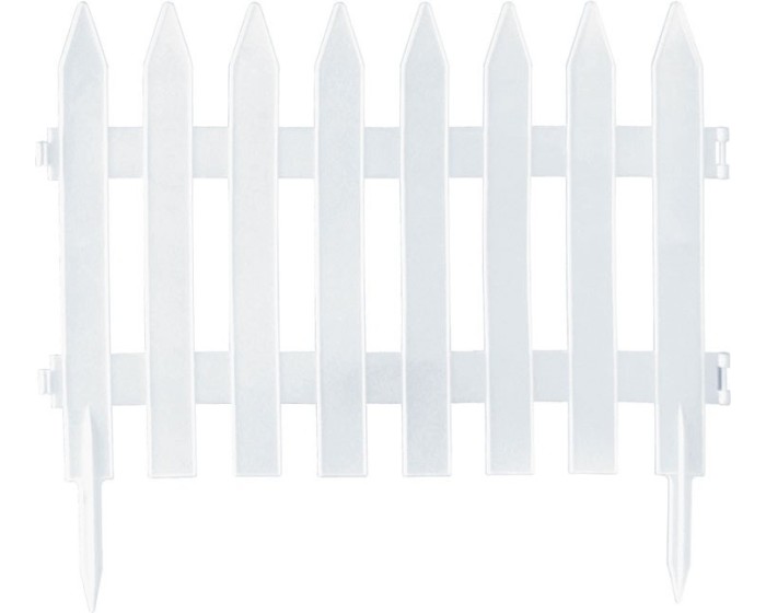 Plůtek zahradní Fence bílý