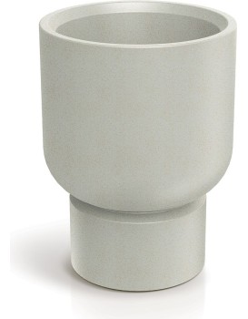 Plastový květináč MOLTAS BASE ROUND MIDL 40 cm pískový