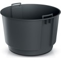 Plastový květináč TUBRAN ROUND SLIM granitový
