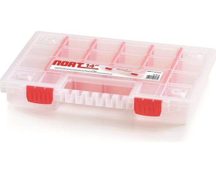 Organizér ZERGOT 34,4 x 24,9 x 5 cm červený