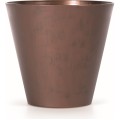 Květináč Tubus Bronze-patinující ocel