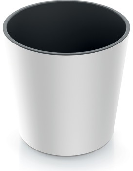 Květináč NURBI ROUNDED bílý
