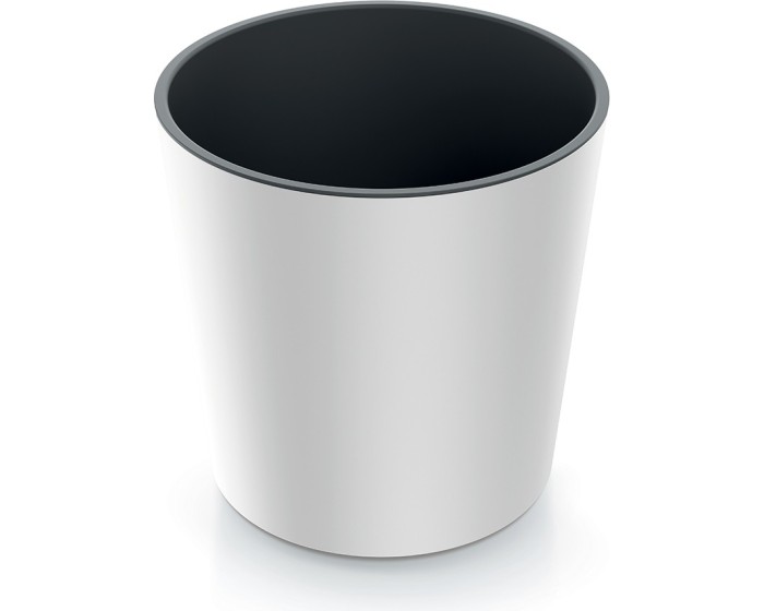 Květináč NURBI ROUNDED bílý