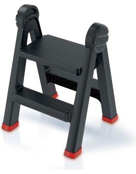Schůdky Tritan Ladder černo-červené