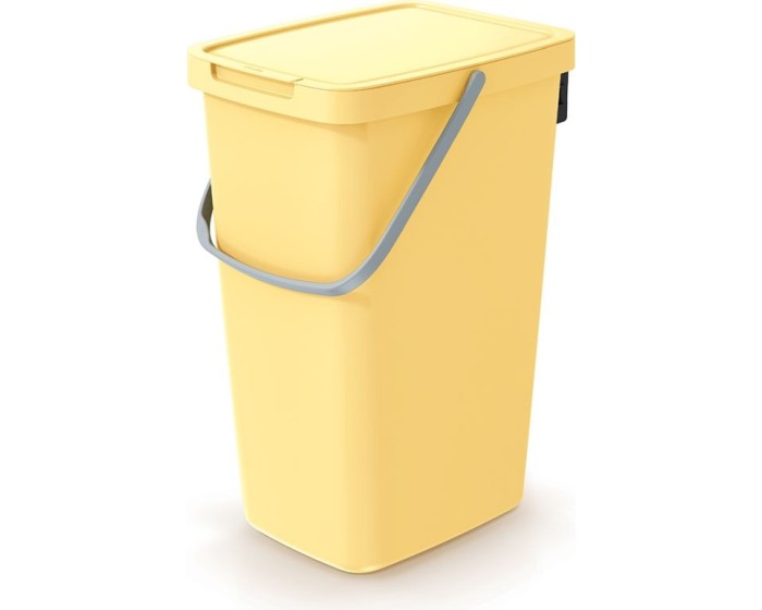 Odpadkový koš SELECT 20 L světle žlutý