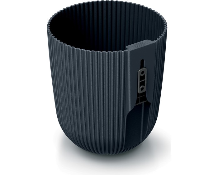Nástěnný květináč MILLA WALL 14,6 cm antracitový