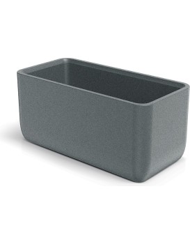 Plastový květináč MOLTAS CASE 80 cm granitově šedý