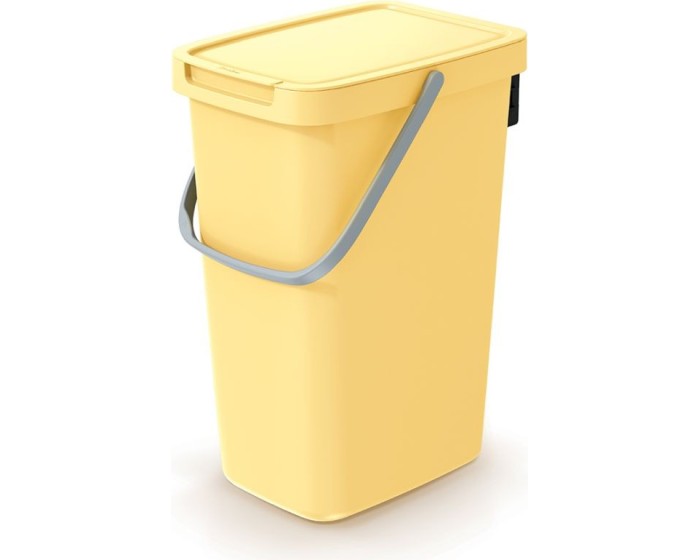 Odpadkový koš Select 12 L světle žlutý