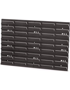 Montážní panel BENER 57,6 x 1,8 x 39 cm černý